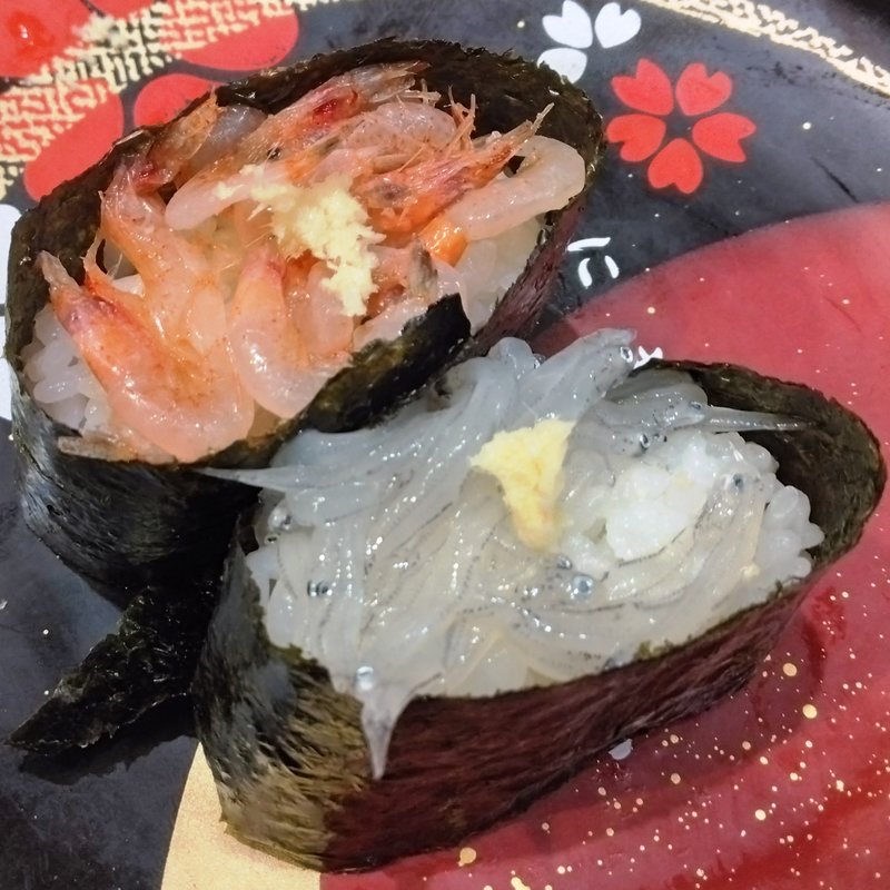 桜えびと生しらすの合い盛り(にぎりの徳兵衛 仙台駅前店 )