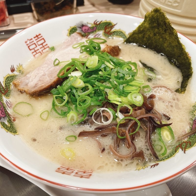 長浜ラーメン(ラーメン専科 竹末食堂)