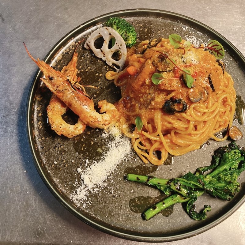 海老のトマトクリームパスタ(バルバル （BalBal）)