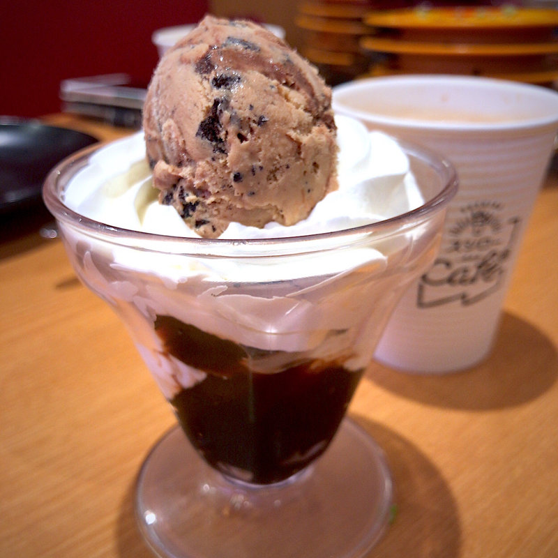 クッキーアイスのコーヒードルチェ(スシロー あすと長町店 )