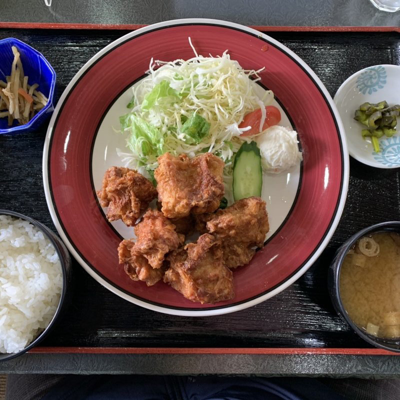 ジューシーからあげ定食(太白カントリークラブ)