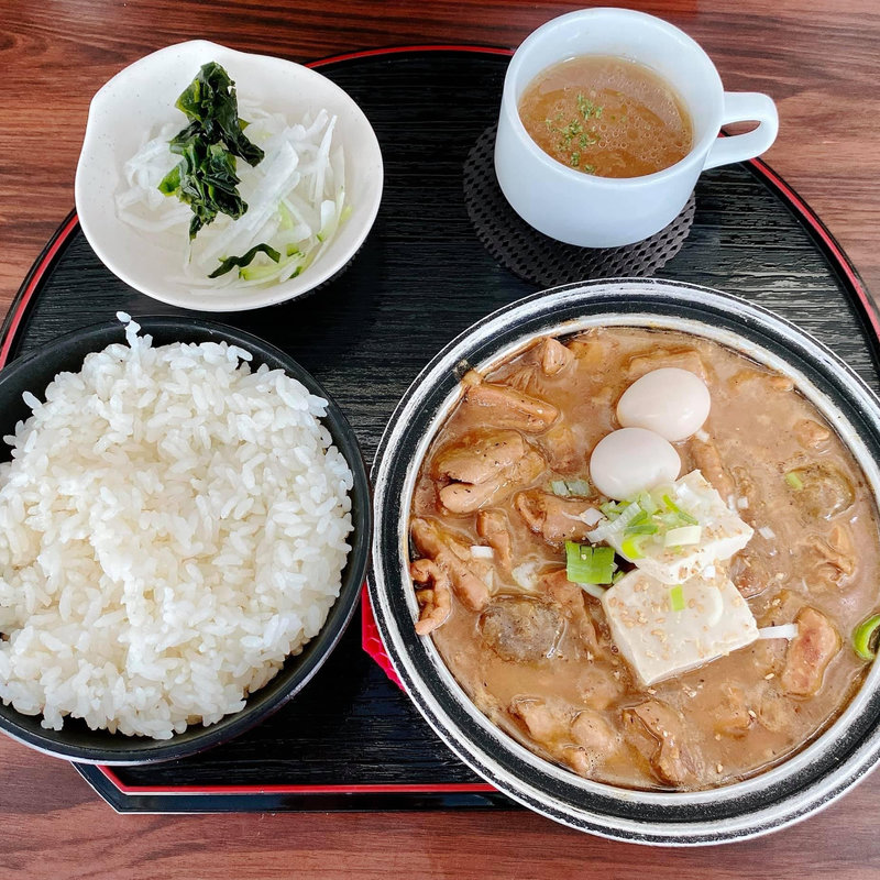 もつ煮込み定食(たま家食堂本店)