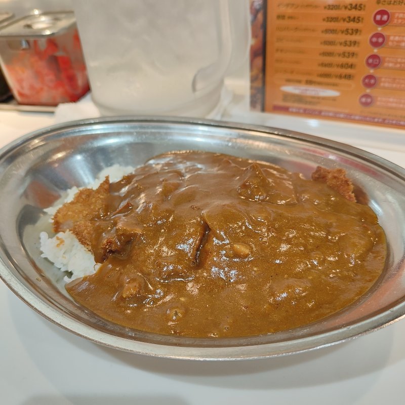 インデアン ＋ カツ(カレーショップ インデアン 釧路あさひ町店 )