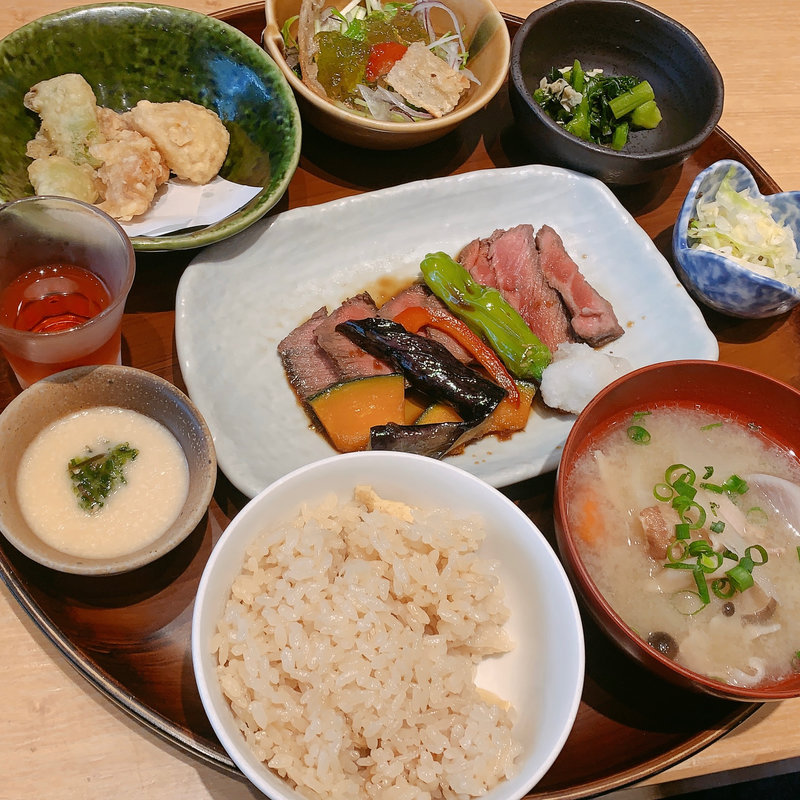 スタミナ定食(大かまど飯 寅福 ららぽーと横浜店)