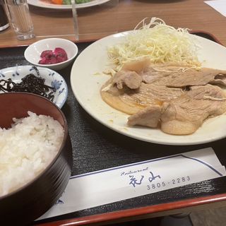 ポークバター定食(レストラン 花山 )