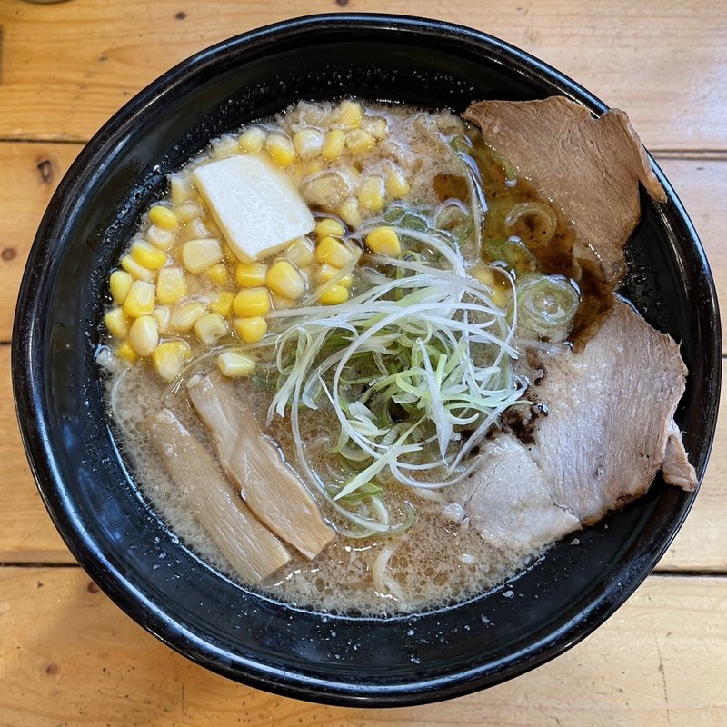味噌おとこ味　コーンバター味噌らーめん(味噌麺処 豆醤 今里本店)