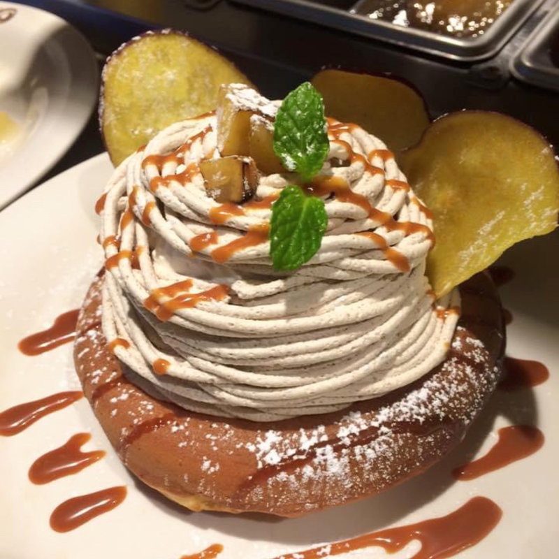 モンブランパンケーキ(MOKUOLA -shinjuku lumine est- モクオラ -ルミネエスト-)