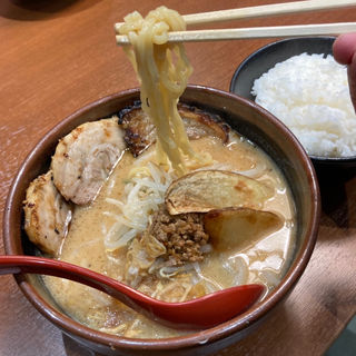 北海道味噌炙りチャーシュー麺(蔵出し味噌 門左衛門 西浦和店)