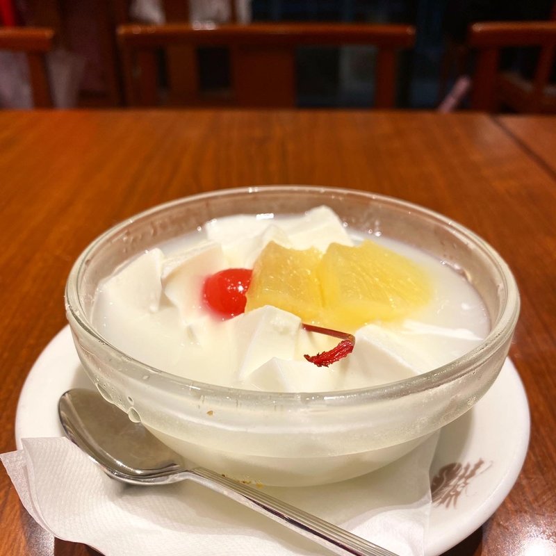 杏仁豆腐(銀座天龍 （ギンザテンリュウ）)