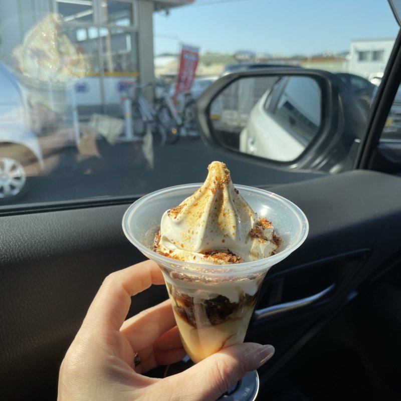 なめらかプリンパフェ(ミニストップ　福知山羽合店)