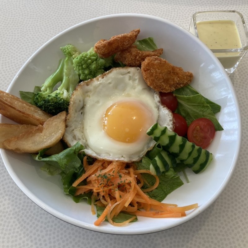 ペイザンヌサラダ(仙台うみの杜水族館フードコート )