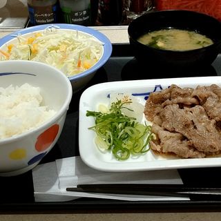 アンガス牛焼肉定食(（株）松屋フーズ　代々木八幡店)