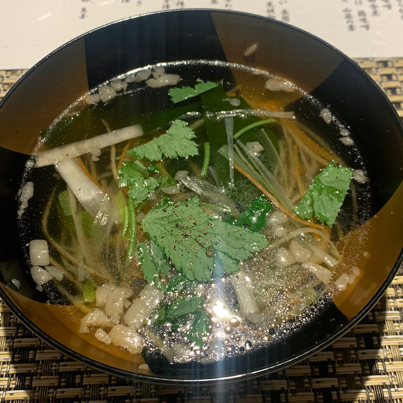 彩会席 沢煮椀(玄菜壱上)