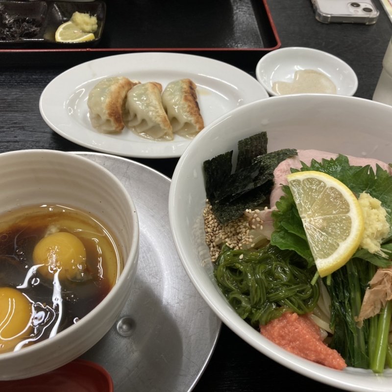 和の健康NT T（生卵つけ麺）(栃木中華そば 神志)