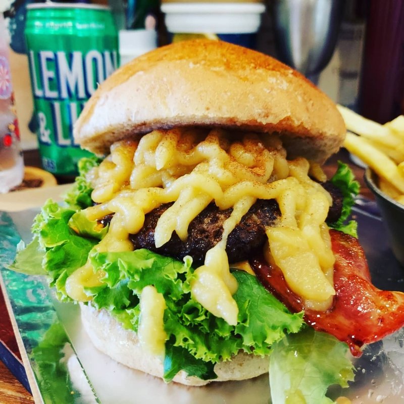 さつまいもモンブランバーガー(PEDRO'S BURGER)