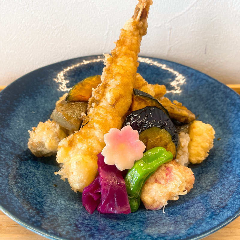 はんなり天丼〜12種の彩〜(天丼カフェ Loosen up！)