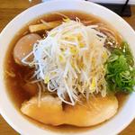 特製醤油らぁ麺（もやし、味玉トッピング）(麺彩キッチン あひる食堂)