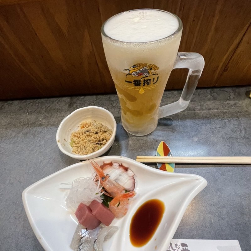 ちょい飲みセット(串と魚 京や)