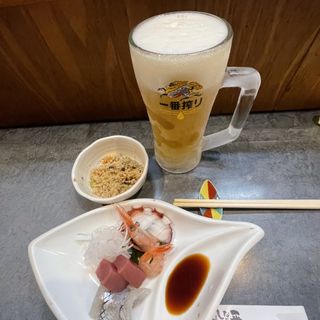 ちょい飲みセット(串と魚 京や)