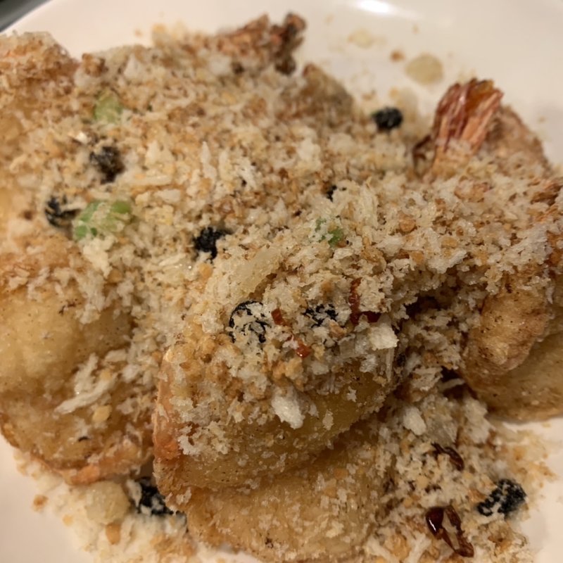 海老のガーリック炒め(香港チャンキチャチャンテン吉祥寺店)