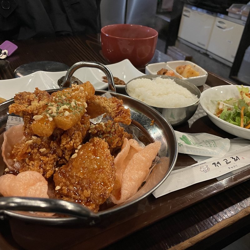 チキン定食(KOREAN DINING チョゴリ)