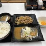 牛皿とサバ味噌定食(吉野家府中中河原店 )