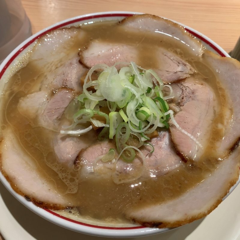 チャーシュー濃厚とろりそば(東京煮干し らーめん 玉 東京駅店)