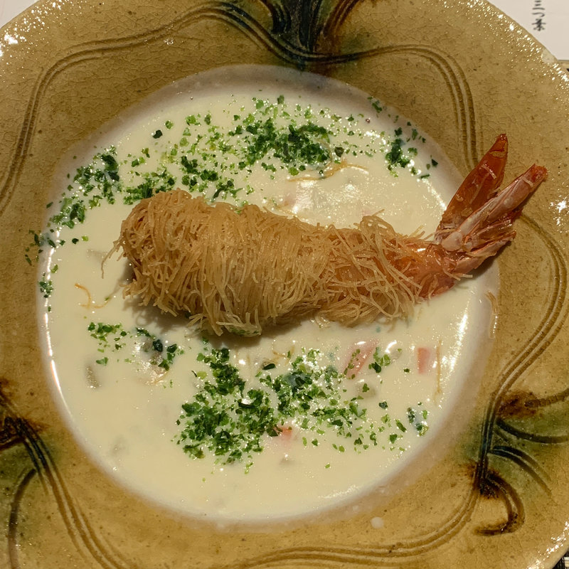 彩会席 天使の海老カダイフ揚げ(玄菜壱上)