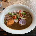 季節の野菜のカレーランチセット