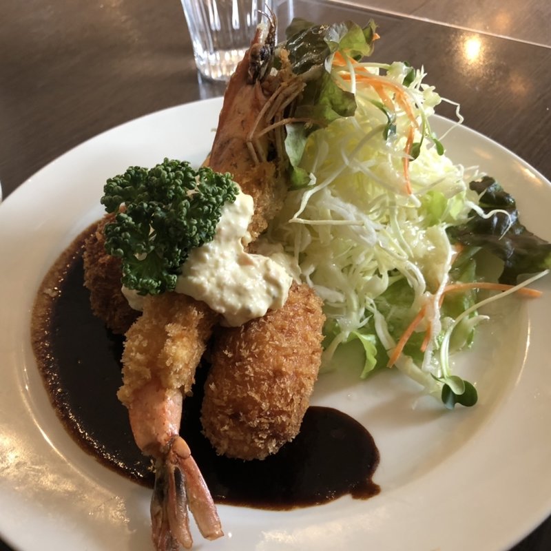 エビフライ＆カニクリームコロッケ(洋食kogame)