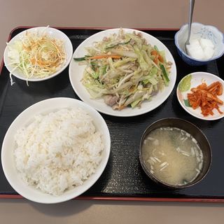 豚肉　五目野菜炒めランチ(中華食堂　大成)