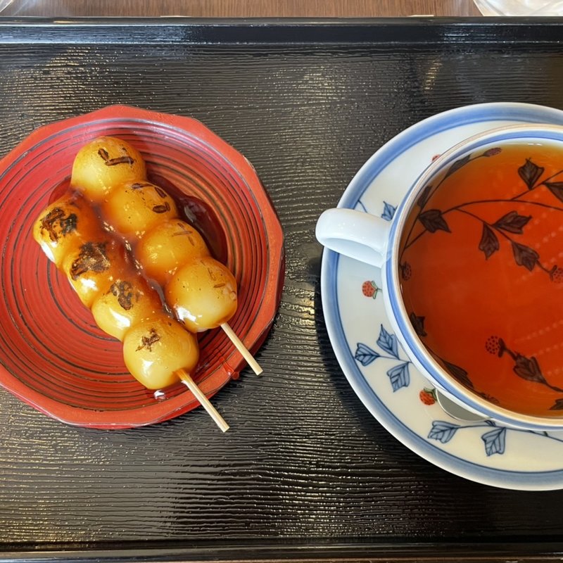 みたらし団子セット(菓一條)