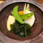 旬の野菜の炊き合わせ(tsugumi)