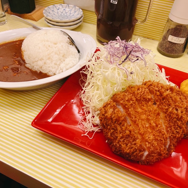 上ロースカツカレー(とんかつ檍のカレー屋いっぺこっぺ)