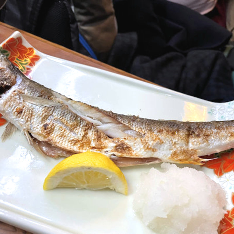 かます塩焼(ゑび車 （えびぐるま）)