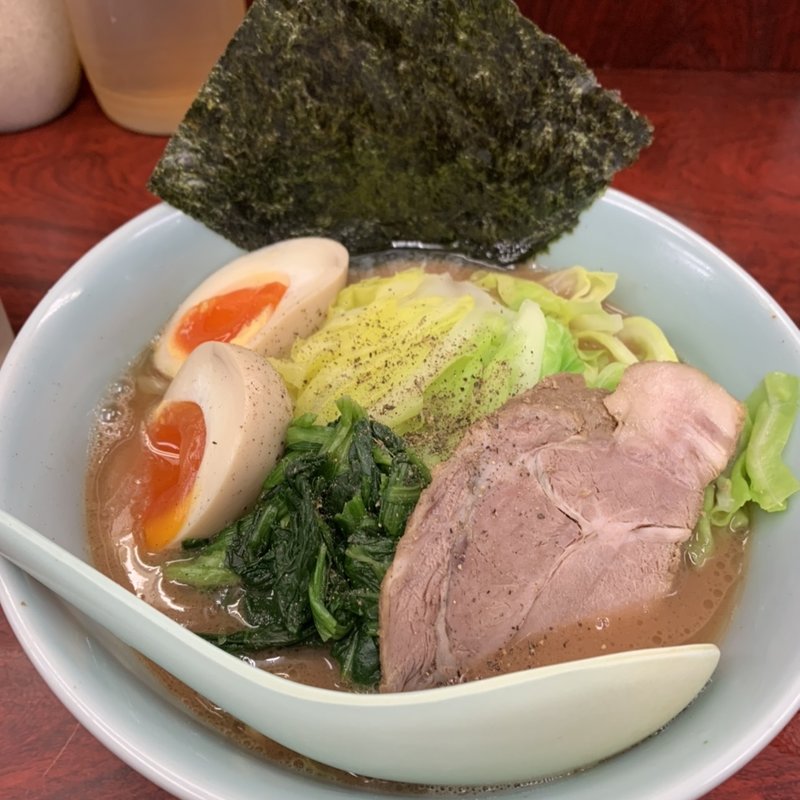 レディースラーメンキャベツ(武蔵家 菊名店 （ムサシヤ）)