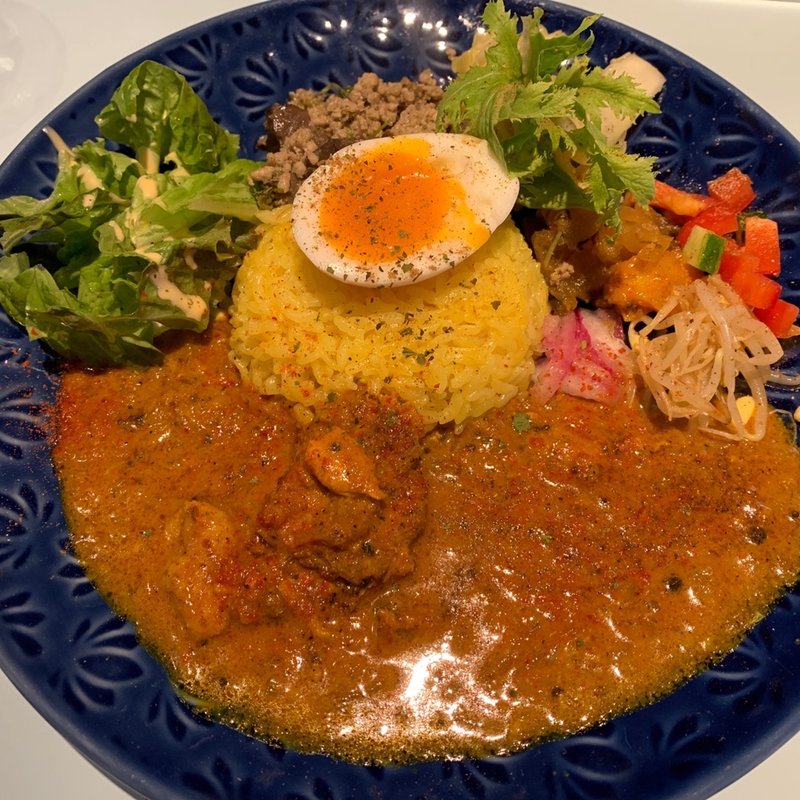 チキン/日替り(ハツとフェンネルのキーマ)(BLUE MOON OHMIYA)