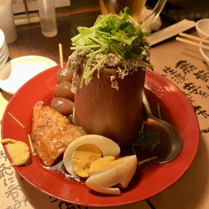 おでん盛り(汁べゑ 渋谷店)