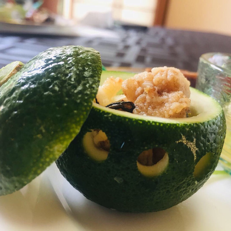 青柚子香る鱧の南蛮漬け(食彩工房せとやま )