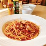 ランチセット(アマトリチャーナ)