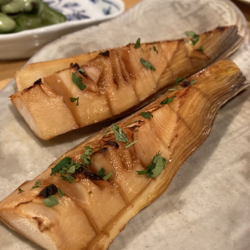 たけのこ醤油焼き(味加味)
