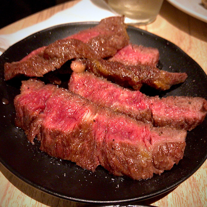 ブラックアンガス リブアイステーキ(ロデオグリル 名古屋駅店)
