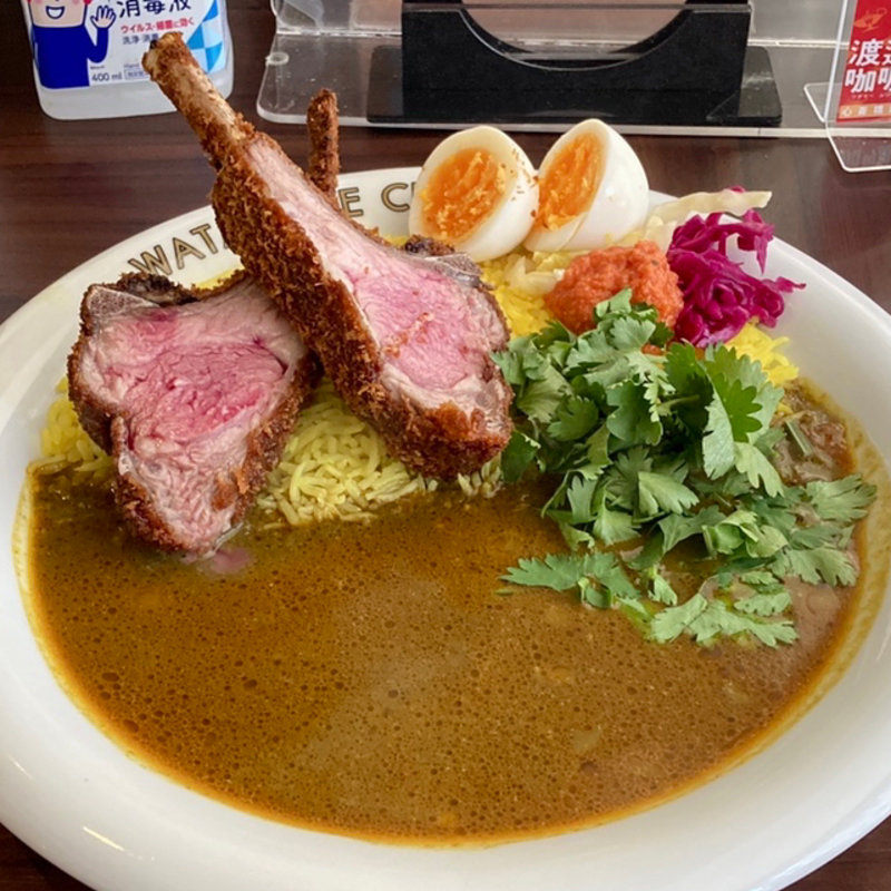 ラムカツカリー(渡邊咖喱 心斎橋店)