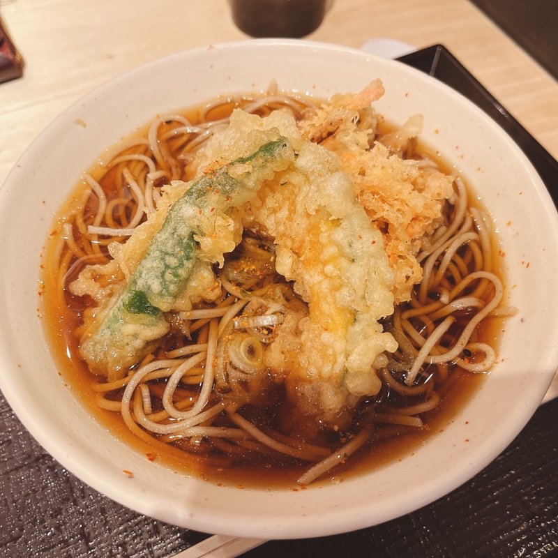 野菜天そば(いわもとQ 神保町店 （イワモトキュー）)
