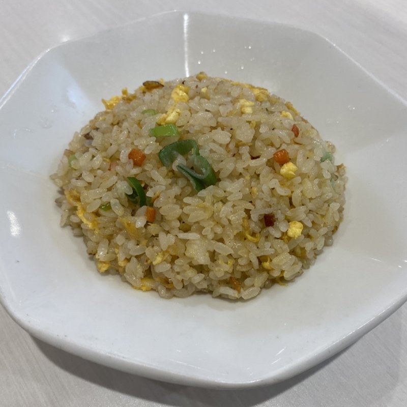 エビタンメン　半チャーハン(中華料理　桃源)