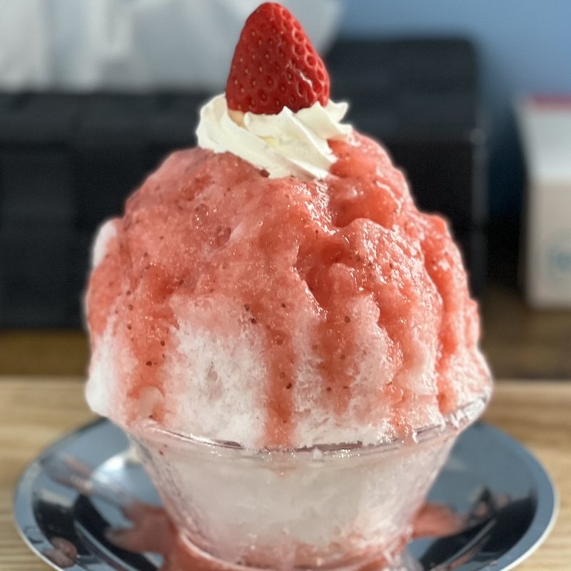 いちご（ハーフ）(青山商店 かき氷処)
