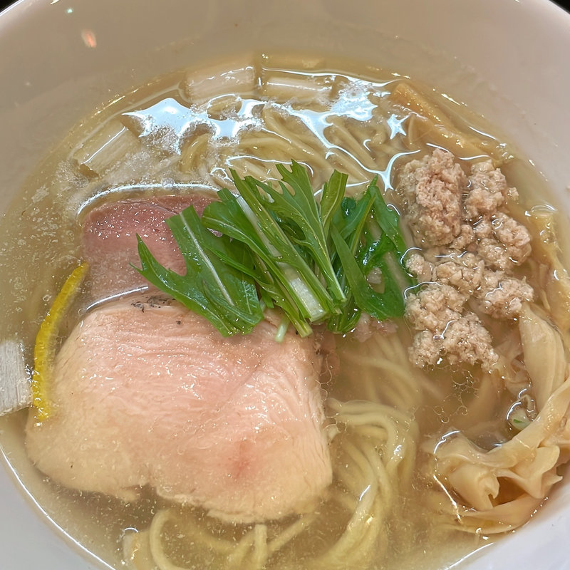 塩ラーメン(麺匠えにし)