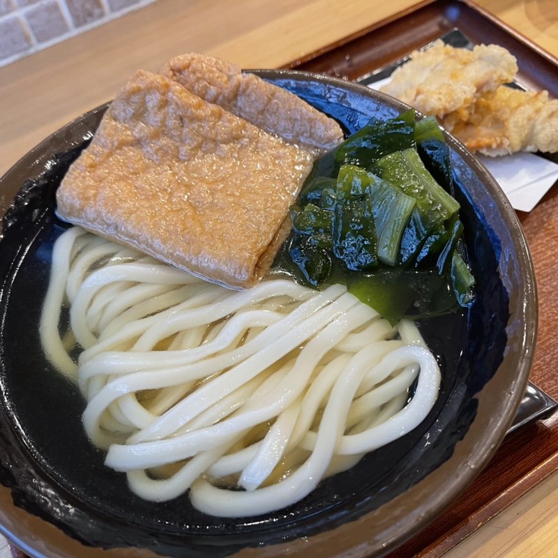 ひやかけ（中）鳴門のわかめ・伊予名産おあげ・地鶏天(香川一福　矢場町店)