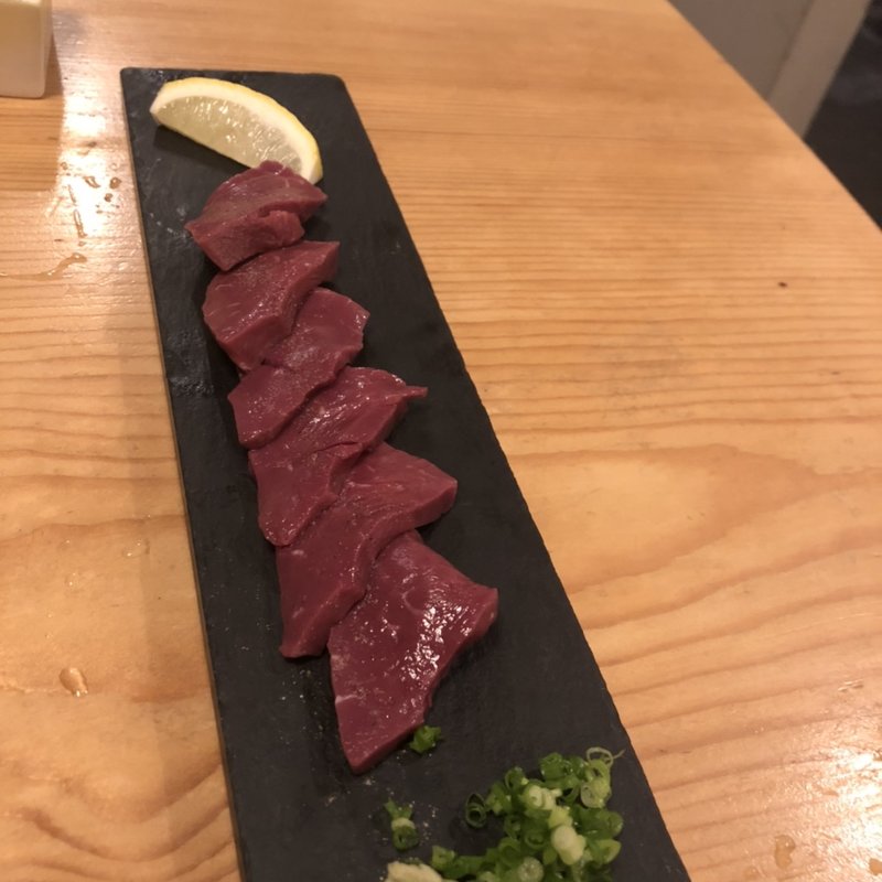 ハツ刺し(三日月)