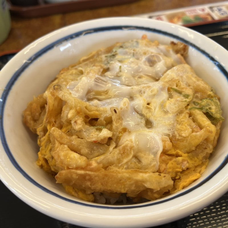 かき揚げ丼(山田うどん食堂 原町店)